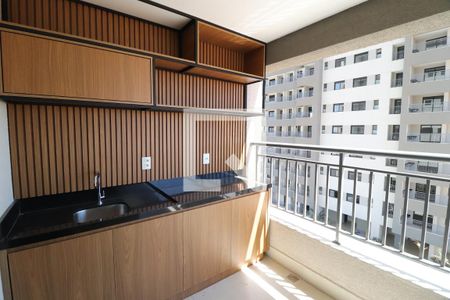 Varanda de apartamento para alugar com 3 quartos, 103m² em Shopping Park, Uberlândia
