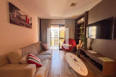 Sala/Cozinha de apartamento para alugar com 1 quarto, 45m² em Jardim Paulista, São Paulo