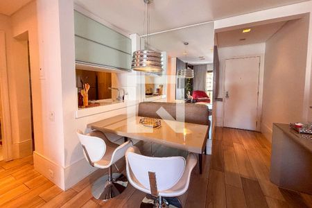 Sala/Cozinha de apartamento para alugar com 1 quarto, 45m² em Jardim Paulista, São Paulo