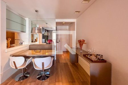 Sala/Cozinha de apartamento para alugar com 1 quarto, 45m² em Jardim Paulista, São Paulo
