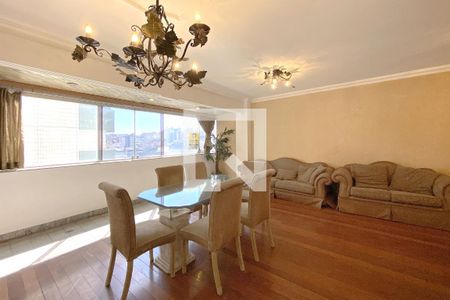 Sala de apartamento à venda com 4 quartos, 129m² em Cachoeirinha, Belo Horizonte