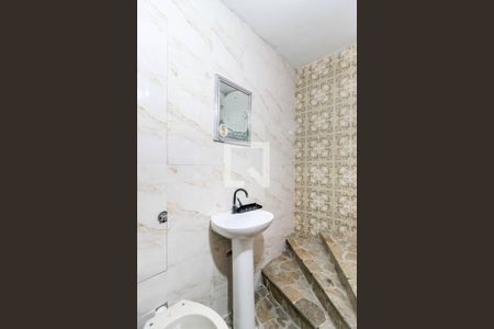 Banheiro de kitnet/studio para alugar com 1 quarto, 17m² em Santo Amaro, São Paulo