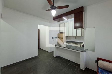 Sala de apartamento para alugar com 1 quarto, 55m² em Guilhermina, Praia Grande