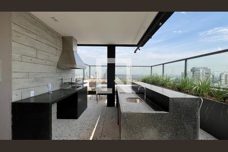 Área Comum - Churrasqueira de kitnet/studio à venda com 1 quarto, 25m² em Pinheiros, São Paulo