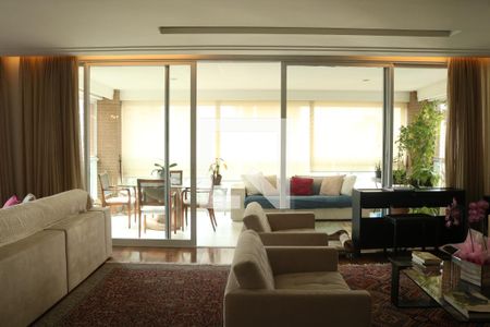 Sala de apartamento para alugar com 4 quartos, 267m² em Perdizes, São Paulo