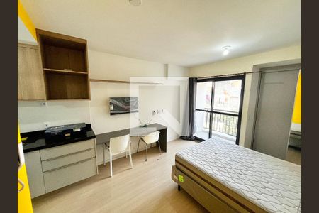 Sala/Quarto/Cozinha de kitnet/studio para alugar com 1 quarto, 25m² em Jardim São Paulo, São Paulo