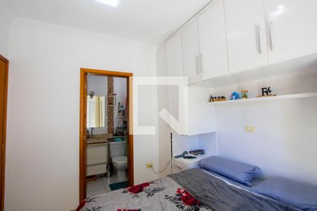 Suíte de apartamento à venda com 2 quartos, 60m² em Vila Homero Thon, Santo André