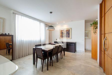 Sala de apartamento à venda com 4 quartos, 212m² em Serra, Belo Horizonte