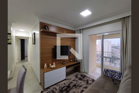Sala de apartamento à venda com 2 quartos, 60m² em Vila das Merces, São Paulo