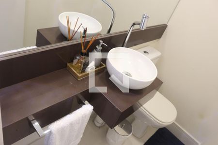 Lavabo da Sala de apartamento à venda com 3 quartos, 106m² em Santo Antônio, São Caetano do Sul