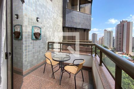 Varanda da Sala de apartamento à venda com 3 quartos, 95m² em Belvedere, Belo Horizonte