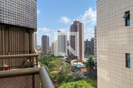 Varanda da Sala de apartamento à venda com 3 quartos, 95m² em Belvedere, Belo Horizonte