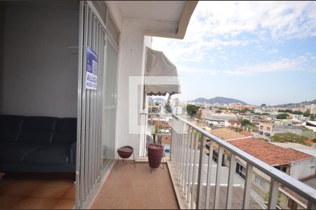 Varanda Da Sala de apartamento para alugar com 2 quartos, 80m² em Praça Seca, Rio de Janeiro