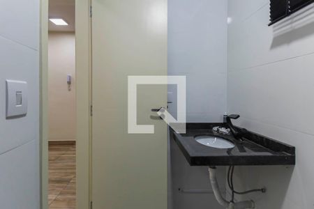 Banheiro de kitnet/studio para alugar com 1 quarto, 27m² em Vila Formosa, São Paulo