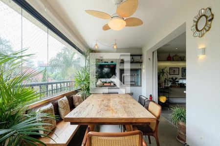 Sala de Jantar de apartamento à venda com 3 quartos, 213m² em Chácara Santo Antônio (Zona Sul), São Paulo