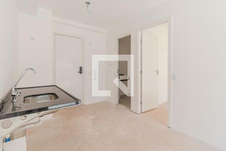 Sala/Cozinha de apartamento para alugar com 1 quarto, 28m² em Pinheiros, São Paulo