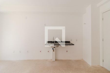 Sala/Cozinha de apartamento para alugar com 1 quarto, 28m² em Pinheiros, São Paulo