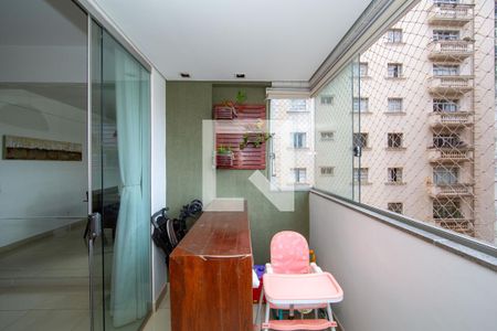 VARANDA de apartamento à venda com 3 quartos, 100m² em Cruzeiro, Belo Horizonte