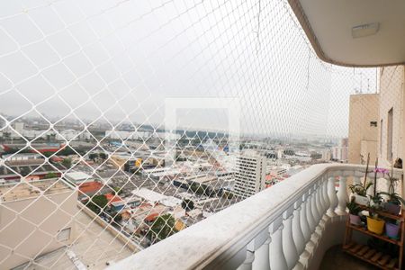 Varanda da Sala de apartamento à venda com 4 quartos, 135m² em Santo Antônio, São Caetano do Sul