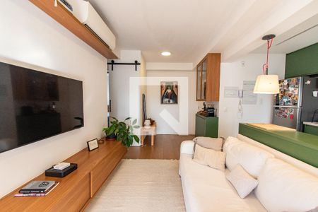 Sala de apartamento para alugar com 2 quartos, 70m² em Chácara Klabin, São Paulo