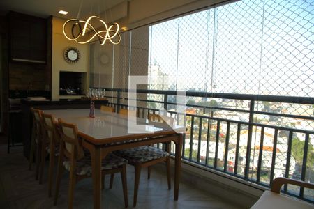 Varanda da Sala de apartamento para alugar com 3 quartos, 116m² em Baeta Neves, São Bernardo do Campo