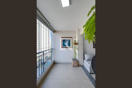 Varanda da Sala de apartamento à venda com 2 quartos, 65m² em Brás, São Paulo