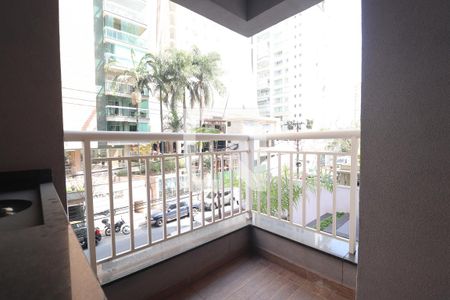 Varanda da Sala de apartamento à venda com 2 quartos, 66m² em Campestre, Santo André
