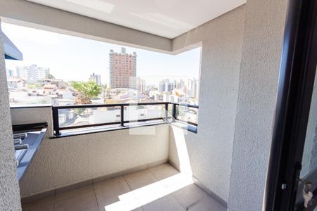 Varanda de apartamento à venda com 2 quartos, 64m² em Parque das Nações, Santo André
