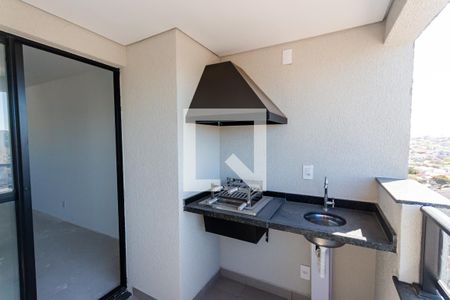 Varanda  de apartamento à venda com 2 quartos, 64m² em Parque das Nações, Santo André