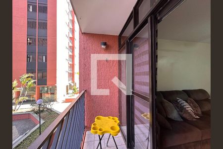 Varanda da Sala de apartamento à venda com 3 quartos, 75m² em Jardim Íris, São Paulo