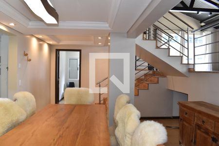 Sala de jantar de casa para alugar com 4 quartos, 380m² em Campo Comprido, Curitiba