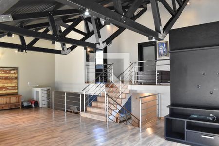 Sala de casa para alugar com 4 quartos, 380m² em Campo Comprido, Curitiba