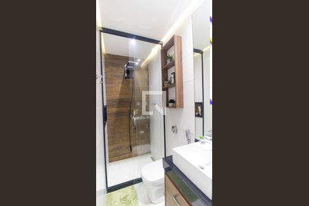 Banheiro de apartamento para alugar com 1 quarto, 55m² em São Francisco, Niterói