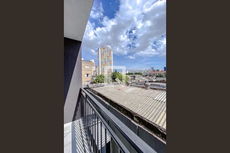 Varanda de kitnet/studio para alugar com 1 quarto, 30m² em Brás, São Paulo