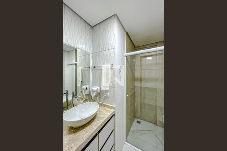 Banheiro de kitnet/studio para alugar com 1 quarto, 30m² em Brás, São Paulo