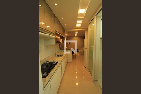 Cozinha de apartamento para alugar com 2 quartos, 57m² em Santa Mônica, Uberlândia