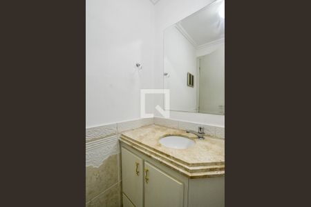 Lavabo de casa de condomínio para alugar com 3 quartos, 167m² em Vila Homero Thon, Santo André