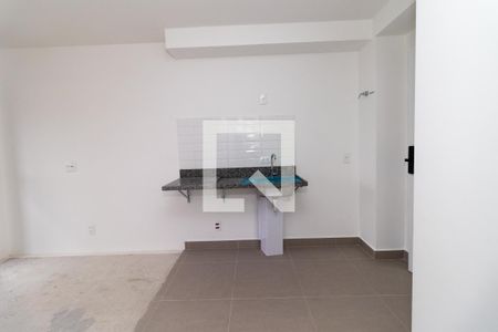 Sala/Cozinha de apartamento à venda com 1 quarto, 29m² em Barra Funda, São Paulo