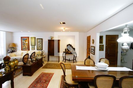 Sala de apartamento à venda com 3 quartos, 179m² em Santa Lúcia, Belo Horizonte