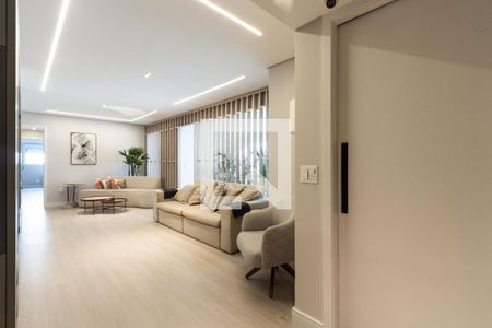 Sala de apartamento à venda com 3 quartos, 136m² em Vila Anastácio, São Paulo