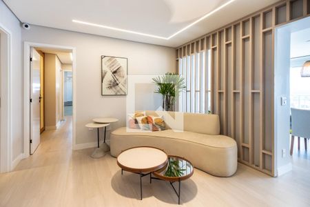 Sala de apartamento à venda com 3 quartos, 136m² em Vila Anastácio, São Paulo