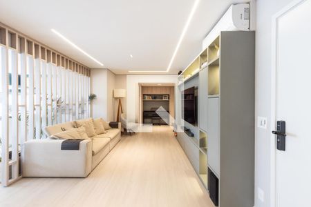 Sala de apartamento à venda com 3 quartos, 136m² em Vila Anastácio, São Paulo