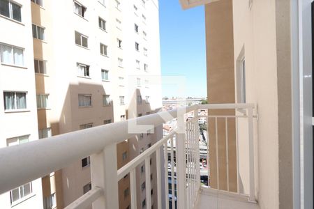Varanda da Sala de apartamento para alugar com 2 quartos, 35m² em Vila Graciosa, São Paulo