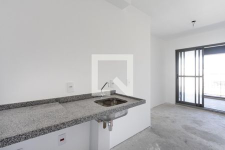 Sala/Cozinha de apartamento à venda com 1 quarto, 35m² em Cerqueira César, São Paulo