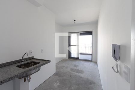 Sala/Cozinha de apartamento à venda com 1 quarto, 35m² em Cerqueira César, São Paulo