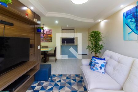 Sala de Estar de apartamento à venda com 3 quartos, 81m² em Jardim Umuarama, São Paulo
