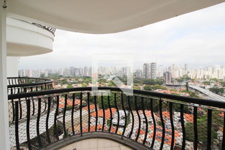Varanda de apartamento para alugar com 2 quartos, 105m² em Indianópolis, São Paulo