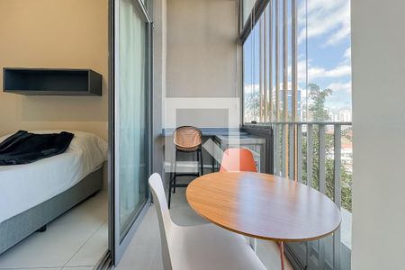Varanda de apartamento para alugar com 1 quarto, 25m² em Vila Mariana, São Paulo