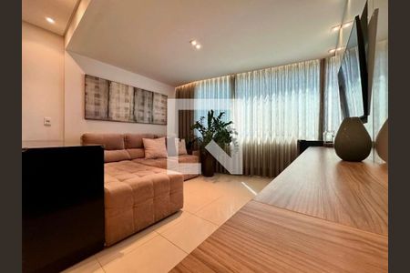 Sala de apartamento à venda com 4 quartos, 117m² em Padre Eustáquio, Belo Horizonte
