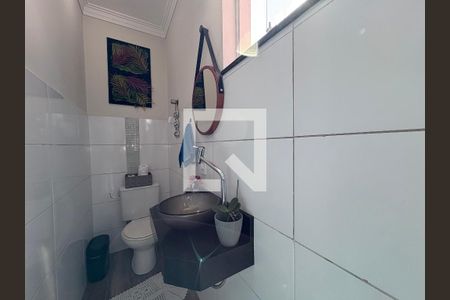 Lavabo de apartamento à venda com 2 quartos, 65m² em Vila Scarpelli, Santo André